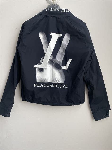 Louis Vuitton Peace And Love Jacket .